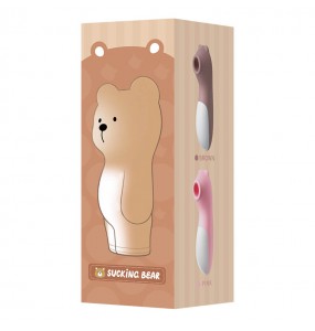 LILO - Sucking Bear Oral Love Multi-Frequency Vibrator (Battery - Pink)